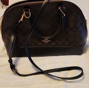 Coach Dark Brown Crossbody Bag